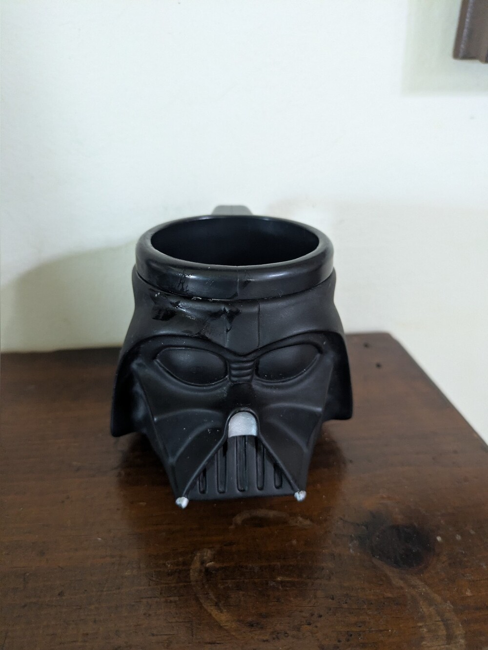 Vintage 1997 Star Wars Darth Vader 3D Figural Plastic Mug - Applause Collectable
